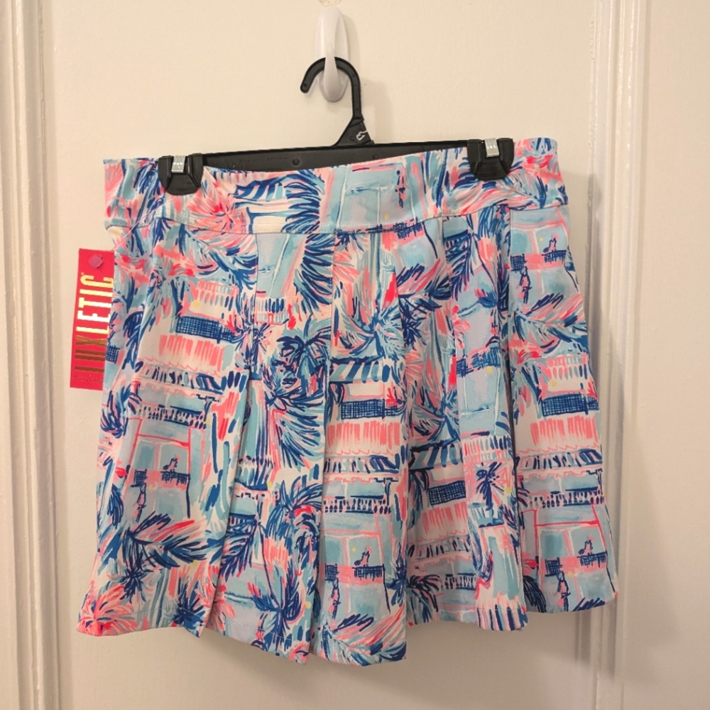 Lilly Pulitzer Frazer Shorts UPF 50+ Ravello Blue size 8